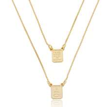 Women Pendant Necklaces - 金色 - 查看 1