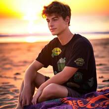 20PCS Hawaiian Iron On Patch, Exquisite Embroidery Applique Decoration, Personalized Sewing Clothes, Can Be Used For Jackets, Shirts, Hats, Backpacks, Jeans And Other DIY Decorations. - Mixed Color - View 4