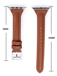 1pc Watch Band Men Women Fashion Leather Strap Compatible With Apple Watch Band 8 45mm 44mm 38mm 40mm 41mm 42mm 49mm Sport Smart Watch Bracelet Wristband For Series/Ultra/SE/9/7/6/5/4/3/2/1,Fashion Apple Watch Bands,Smart Watch Strap Compatible With Apple Watch Band,Bracelet Apple Watchband,Apple Watch Strap Accessories