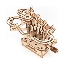 3D木質拼圖彈珠機-成人機械模型套件DIY雲霄飛車玩具男孩/女孩禮物 - 彈珠快跑套裝 - 查看 11