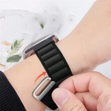 3pcs Apple Watch Ultra Ultra2 Nylon Band 49mm 45mm 41mm 44mm 40mm 42mm 38mm Compatible With Apple Watch SE Series 9 8 7 6 5 4 3 Strap