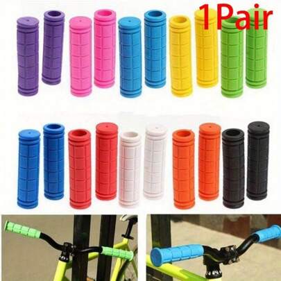 Delysia King Bike Handlebar Grips - Premium Non-Slip Comfort For Men & Women - Durable All-Weather MTB Cycling Equipment With Stylish Design - 1 Pair
