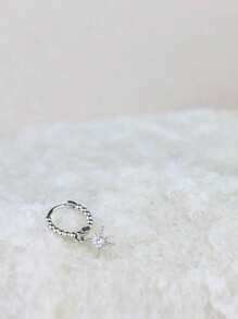 3pieces  Small  Hoop Earrings Set For Women,  Tiny Lightweight Cubic Zirconia Cuff Huggie Earrings Cartilage Earring Piercing Jewelry For Women Girls