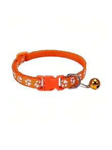 Collares reflejantes para mascotas (gatos y perros) con lazo ajustable en forma de campana, correa universal