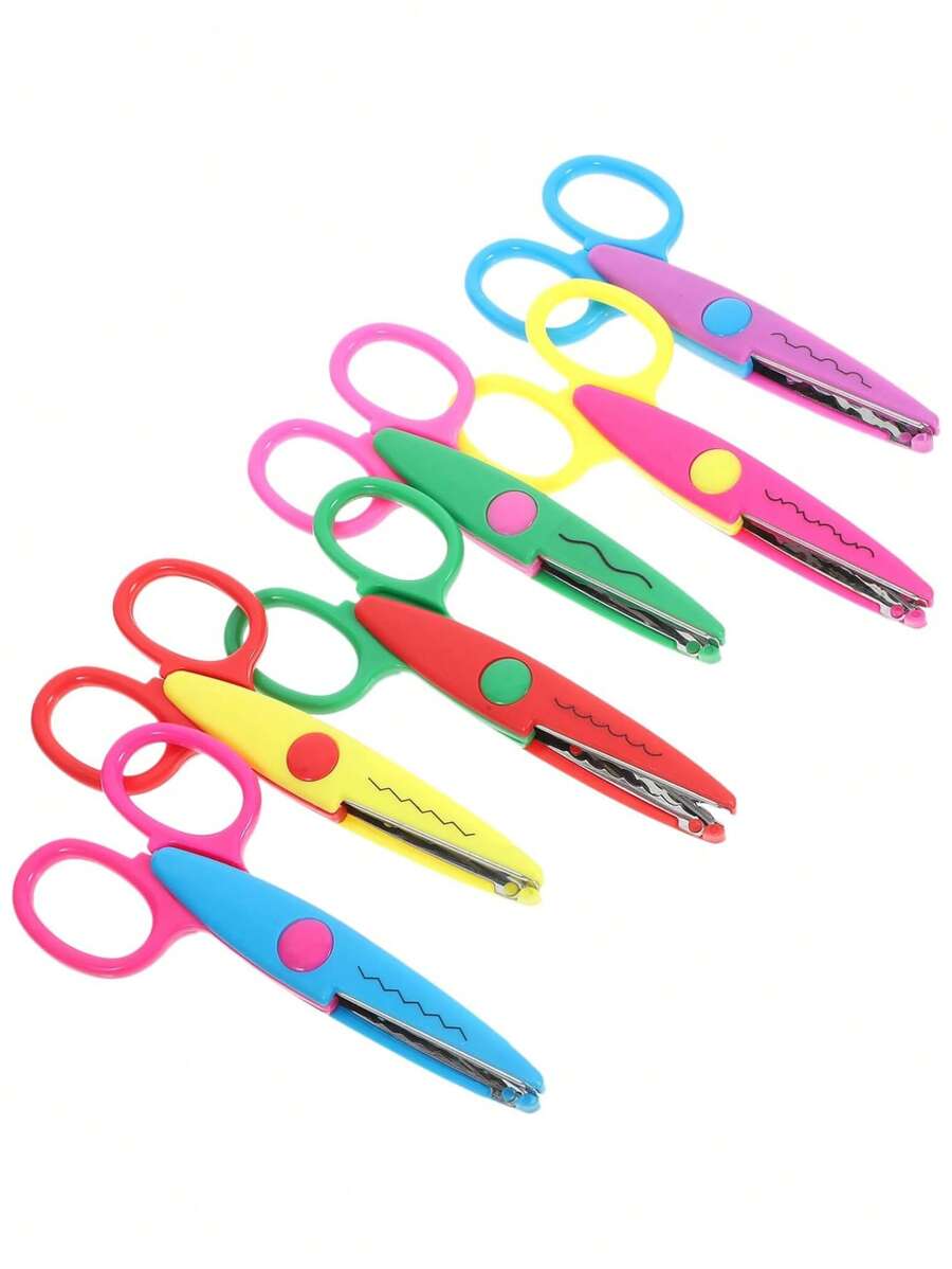 Craft Scissors Decorative Edge, Set Of 6 (6 Patterns) For DIY Craft