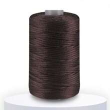 2.5MM Crochet Yarn Summer Ice Rope For Hand Crocheting Hat Fashion Light Viscose Thread - Multicolor - View 17