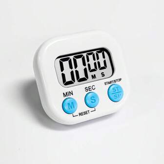 1pc Kitchen Electronic Learning Timer, Multifunctional Count Up & Count Down Timer, Reminder For Baking, Electronic Timer