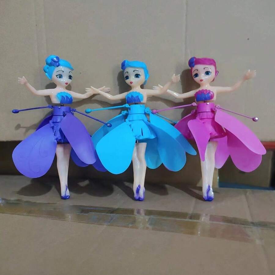 1pc New Hover Flying Fairy Doll, Induction Flying Toy, Random Delivery