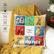 1 chiếc gối tùy chỉnh có hình ảnh văn bản Vỏ gối ảnh tùy chỉnh, Vỏ gối ném được cá nhân hóa, Quà tặng kỷ niệm tình yêu ngày lễ tình nhân Mềm mại, thoải mái Tùy chỉnh, Độc đáo, Quà tặng lý tưởng được cá nhân hóa cho anh ấy, cô ấy, bạn gái, bạn trai, bố, mẹ, gia đình, bạn bè, thú cưng Cho ngày kỷ niệm, Ngày lễ tình nhân, Ngày của mẹ, Sinh nhật, Ngày thiếu nhi, Ngày của cha, Tốt nghiệp, Đám cưới, Giáng sinh, Tân gia Ghế sofa, Giường, Xe hơi, Phòng trà, Phòng ngủ, Phòng khách - trắng - Xem 3