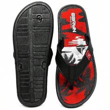 Men Flip Flops & Slides - 紅色 - 查看 4