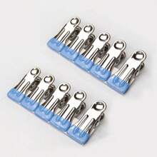 2,16 Zoll schwere Metall-Wäscheklammern 10/20/30 Packungen, Wäscheklammern für Fototrocknen, Wäscheleine, Wäsche, Socken, Beutel-Clips für Lebensmittel, Küche, Edelstahl mit Gummi, 6 Farben, Marke: Cowdro