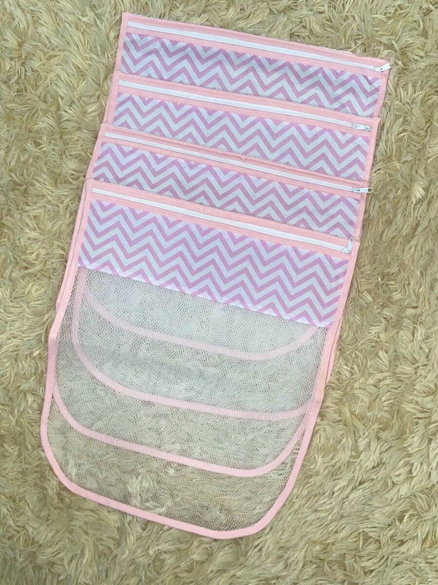 Nappy Changing Storage Bags - 乾枯玫瑰色 - 查看 1
