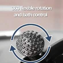 1pc Car Steering Wheel Booster Adjustable Steering Universal Booster Ball To Relieve Your Driving Pressure - Black - View 6