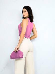 Women Blouses - Baby Pink - View 2