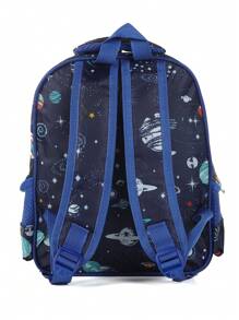 Multineos Comercial Kids Backpacks - 霧霾藍 - 查看 2