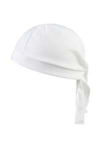 1pc Unisex Solid Color Pirate Hat Breathable Bandana Hat Headwrap Sweat Wicking Doo Rag Cooling Dew Rags Chemo Cap Hair Accessories - Multicolor - View 9