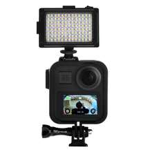 PULUZ ABS Plastic Shockproof Side Frame Mount Protective Case With Base & Long Screw For GoPro Max(Black) - Black - View 7