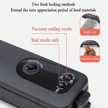 Kitchen Plastic Sealer & Sealing Machine - Black - View 4