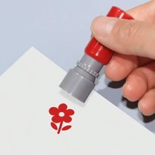 4 piezas surtido de sellos, sello de goma de recompensa de evaluación y motivación con tinta roja, autoentelintados, adecuados para profesores, mini diarios, oficina, lectura, aprendizaje, marcado, vuelta al colegio, útiles escolares