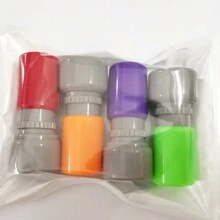 4 piezas surtido de sellos, sello de goma de recompensa de evaluación y motivación con tinta roja, autoentelintados, adecuados para profesores, mini diarios, oficina, lectura, aprendizaje, marcado, vuelta al colegio, útiles escolares