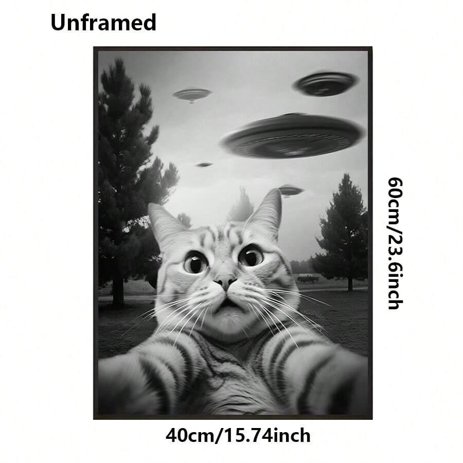 Funny Cat Wall Art & Decor - Cat Themed Wall Decor - Funny Wall Art For ...