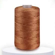 2.5MM Crochet Yarn Summer Ice Rope For Hand Crocheting Hat Fashion Light Viscose Thread - Multicolor - View 10