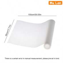 1捲油水防水EVA廚房墊，防滑易清潔櫥櫃和冰箱墊適用於家庭使用，廚房，廚房物品，食品，烹飪，露營，度假，海灘，室內裝飾，組織，派對和旅行。