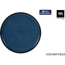 La Mediterránea Plateau Rond 27X2,5Cm Collection Chester (1 Unité) Design Élégant et Polyvalent | Plateau facile à ranger fabriqué avec un matériau résistant et adapté à différentes utilisations, parfait pour organiser et servir