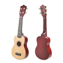Ukulele Acústico Soprano Com Capa + Afinador E 3 Palhetas Makanu - Marrom - Visão 3