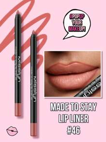 Misslyn Made To Stay Lip Liner Set, 5 Pcs, Longwear Rich Lip Colors, Smooth Application, Natural Finish, Highly Pigmented Natural Lip Makeup, Longwear Smooth Ultra Fine, Matte Lip Liner, No Smudging, Y2K Makeup Party Beach Travel Holiday Camping Outdoors Present Rose Fashion Girl New Year Cosmetic Cosplay Best Trip Festivals Color Fancy Campus School Charm Vibe Cny Chinese New Year, Valentine's Day Gifts - 23+43+46+21+03 - View 6