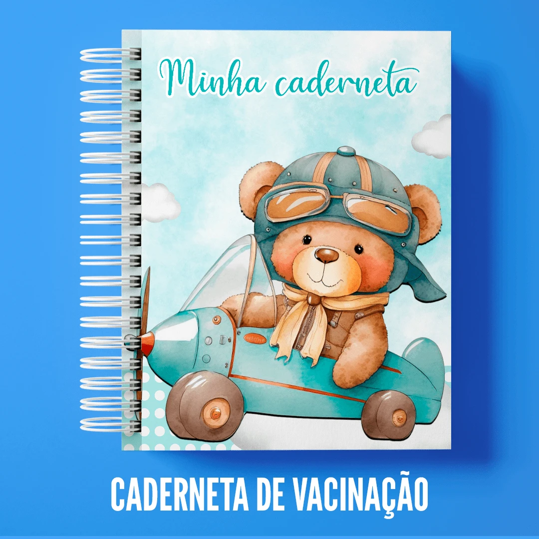 Notebooks - Flieger-Teddybär - Übersicht 1