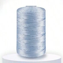 2.5MM Crochet Yarn Summer Ice Rope For Hand Crocheting Hat Fashion Light Viscose Thread - Multicolor - View 31