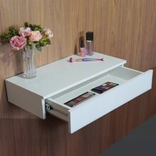 Dressing Room And Hanging Vanity With Multifunctional Drawer Slide For Beauty Salon Hairdresser 1 Unit - 白色 - 查看 3