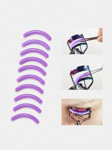 10pcs Eyelash Curler Refill Strip Rubber Curler Replacement Refill Pad For Universal Eyelash Curler - Multicolor - View 2