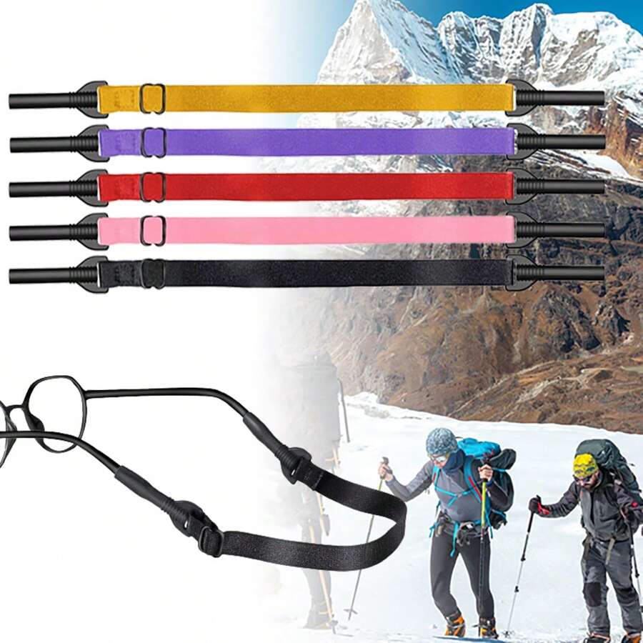 Glasses Strap,Adjustable Eyeglasses Strap Anti-Slip Fashion Glasses Strap For Men Women, Eye Glasses Straps Glasses Strap Sports Glasses Accessories For Women - Multicolor - View 1