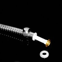 柔性软管 304不锈钢 全铜接口 可用于连接淋浴喷头、面盆水龙头软管 1.5M/2M长 任意弯曲 防爆 - 彩色 - 查看 9