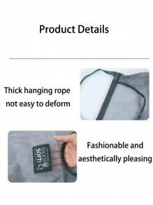 1pc Kitchen Storage Mesh Bag, Vegetable & Fruit Storage Bag, Random Single/Double Layer
