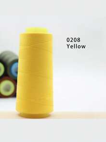 24色家用縫紉線，2000m卷，40/2重量，適用於手工和DIY刺繡 - 2000公尺多色縫紉線 - 查看 24