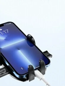 1pc New Car Mobile Phone Stand Dashboard Suction Cup Type Car Truck Navigation Stand - Black - View 10