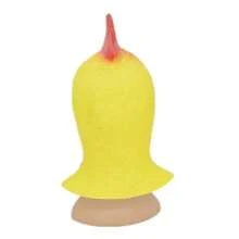 Máscara de animal que cubre toda la cara, máscara de mono, disfraz de máscara de gorila para fiesta de disfraces, accesorios de disfraz de fiesta de Halloween - gallo, vaca, león, tigre, paloma, ratón, rana, koala, dinosaurio, loro, pato amarillo, Navidad