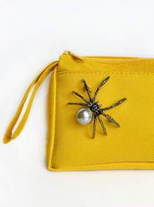 1/2pcs Spider Brooch Pin, Halloween Costume Metal Jewelry For Men/Women Halloween Decoration - Multicolor - View 4