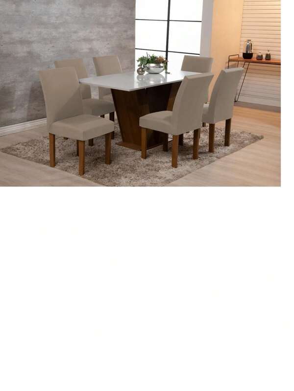 6 capas cadeira jantar malha gel Lisa forte resistente