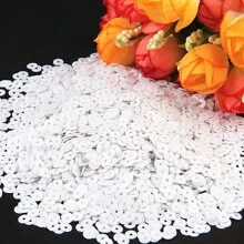 20g Paillettes Sequin 4mm AB & Silver Base Mix Colors Pvc Round Sequins Loose Sequins Paillettes Glitter For Jewelry Making Diy Sewing Craft