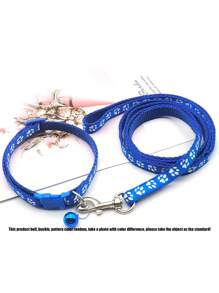 Collares reflejantes para mascotas (gatos y perros) con lazo ajustable en forma de campana, correa universal