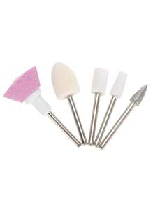 Juego de 11 piezas de brocas de taladro para uñas profesionales con caja - 6 correas de lijado para taladrar uñas - broca eléctrica para limar uñas de manicura para acrílico, gel, uñas y cutículas - herramienta esencial para el cuidado de uñas