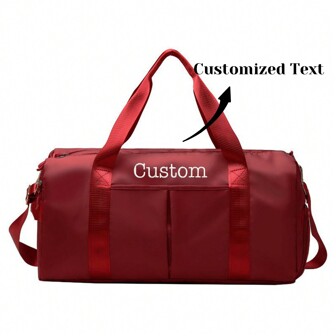 Personalized Name Luggage, Customized Embroidered Name Travel Bag, Mother's Day Gift, Father's Day Gift, Gym Bag, Cute Overnight Bag, Customized Weekend Travel Bag, Travel Bag, Initial Gym Bag, Hospital Bag, Customized Weekend Travel Bag, Travel Bag, Hospital Bag, Hospital Bag, Travel Bag, Overnight Bag, Gift For Her