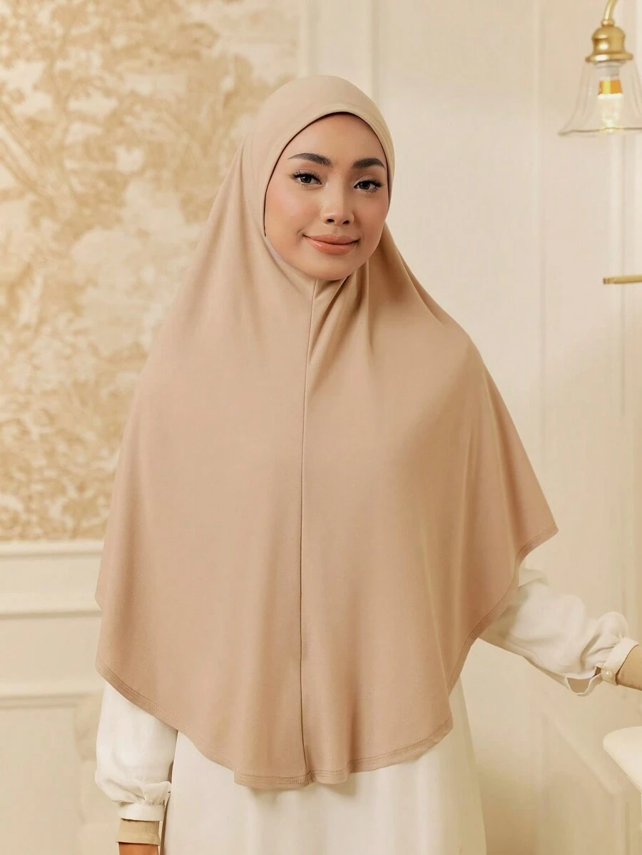 1 件女士大号便捷头巾，吸汗即戴式即时头巾 - 彩色 - 查看 1