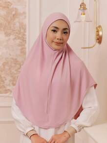 1 件女士大号便捷头巾，吸汗即戴式即时头巾 - 彩色 - 查看 6