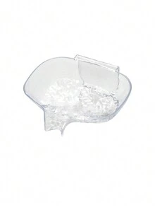 1PC Wall-Hanging Glacier Pattern Soap Box, Non-Perforated Bathroom Sink Water Drain Rack Soap Dish - Multicolor - View 7