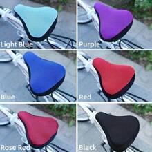 1pc Bicycle Seat Cover - Comfortable & Breathable, Suitable For Year-Round Riding, Protects Your Bike Seat, Essential Accessory For Cycling Enjoyment, Easy To Install And Use. - Multicolor - View 6